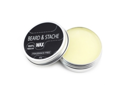 Bálsamo Para Barba Natural Hidratante Orgánico Sin Fragancias Cera Acondicionador Barbilla 30g