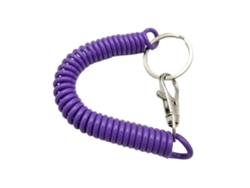 Chaveiro Retrátil Com Mola Espiral, Porta-chaves Seguro, Joia, Enfeite Elástico Para Pendurar, Ideal Para Trabalhadores De Escritório E Estudante