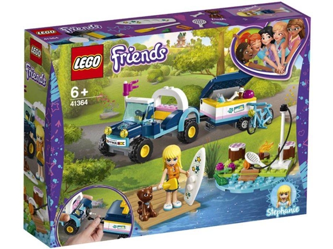LEGO Friends: Stephanie's Buggy & Trailer - 41364 (Edad Mínima: 6 - 166 Piezas)