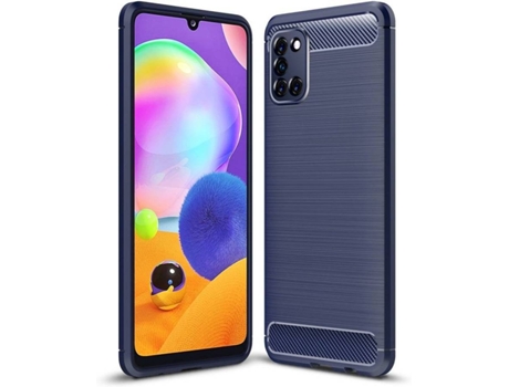 Carcasa Samsung Galaxy A31 HFS-HOUSE Carbone Azul
