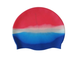Gorro de natación de silicona, elástico, duradero y cómodo, para adultos, mujeres y hombres.