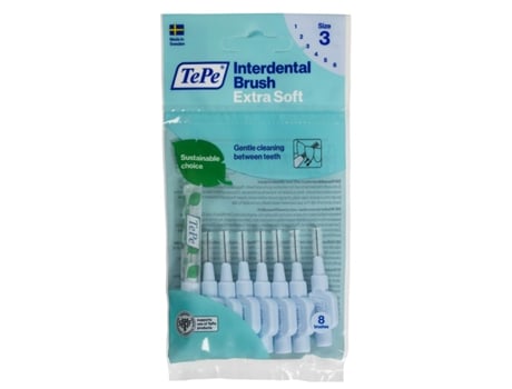 Cepillos interdentales Tepe Azul Supersuave (8 Piezas)