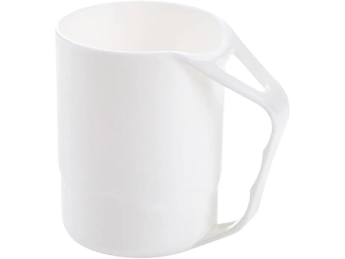 Juego de 3 vasos inclinados, creativos y sin marca, con soporte, para uso moderno.