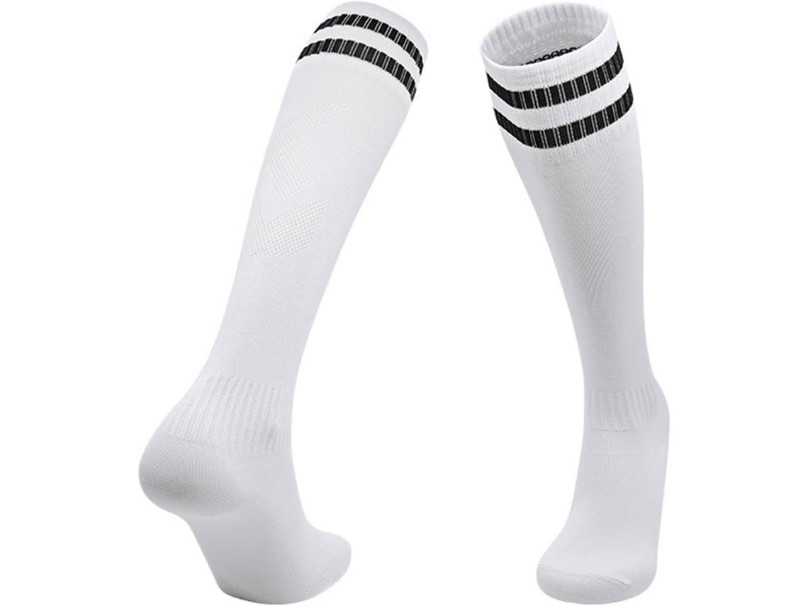 Calcetines de fútbol SFUSHOS, poliéster, doble raya, puntera protegida.