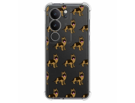 Funda Silicona Antigolpes para Vivo V29 5G diseño Perros 09 Dibujos