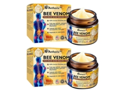 Crema Curativa Con Veneno De Abeja Para Huesos Y Articulaciones. Alivia El Dolor De Espalda, Cuello, Manos, Rodillas Y Zona Lumbar.