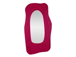 Espejo De Pared Dafne Fuxia Cm 90x4x165 Unico / Fuxia