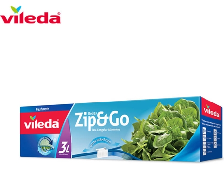 Bolsa Freshmate Zip & Go 3L 167740 Vileda