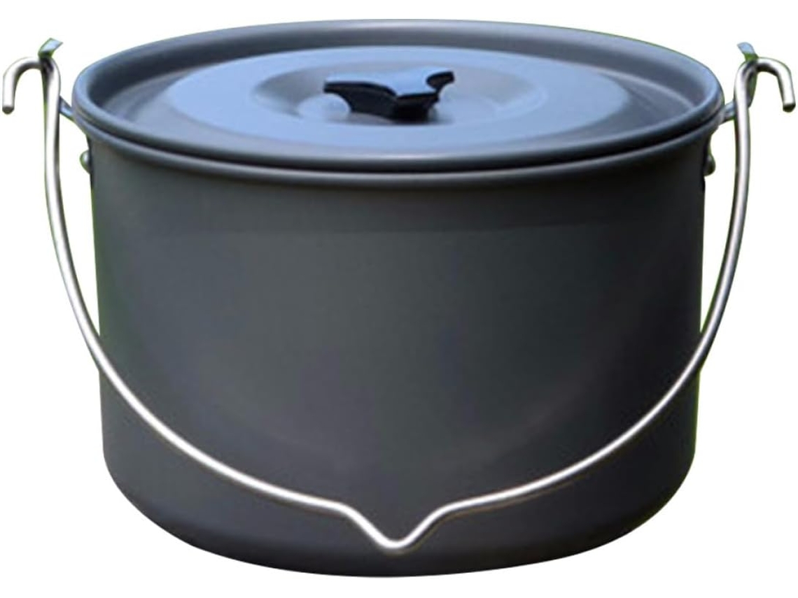 Utensilios De Cocina Para Acampar, Olla Colgante Ligera De 3 Litros, Accesorio De Vajilla Para Exteriores Para Senderismo.