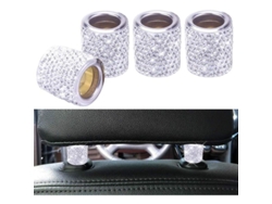 Collar De Reposo De Cabeza Para Coche Con Cristales Diamante Decoración Interior Suv Camión Lujo