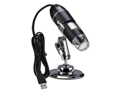 Accesorios para microscopios de laboratorio 2025: Microscopio digital USB portátil con aumentos de 1000x y 1600x y 8 luces LED.
