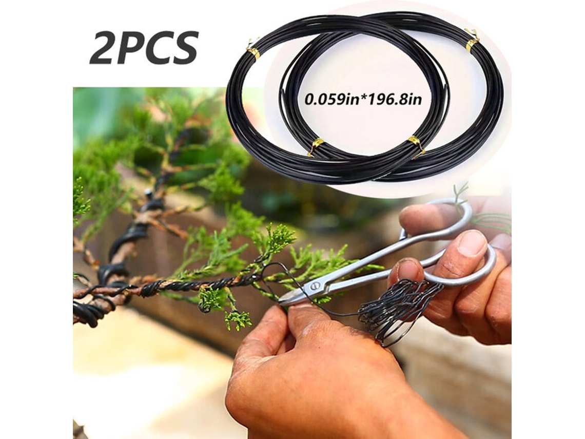 Juego de alambres de aluminio multiusos universales para entrenamiento de plantas Vayotoy