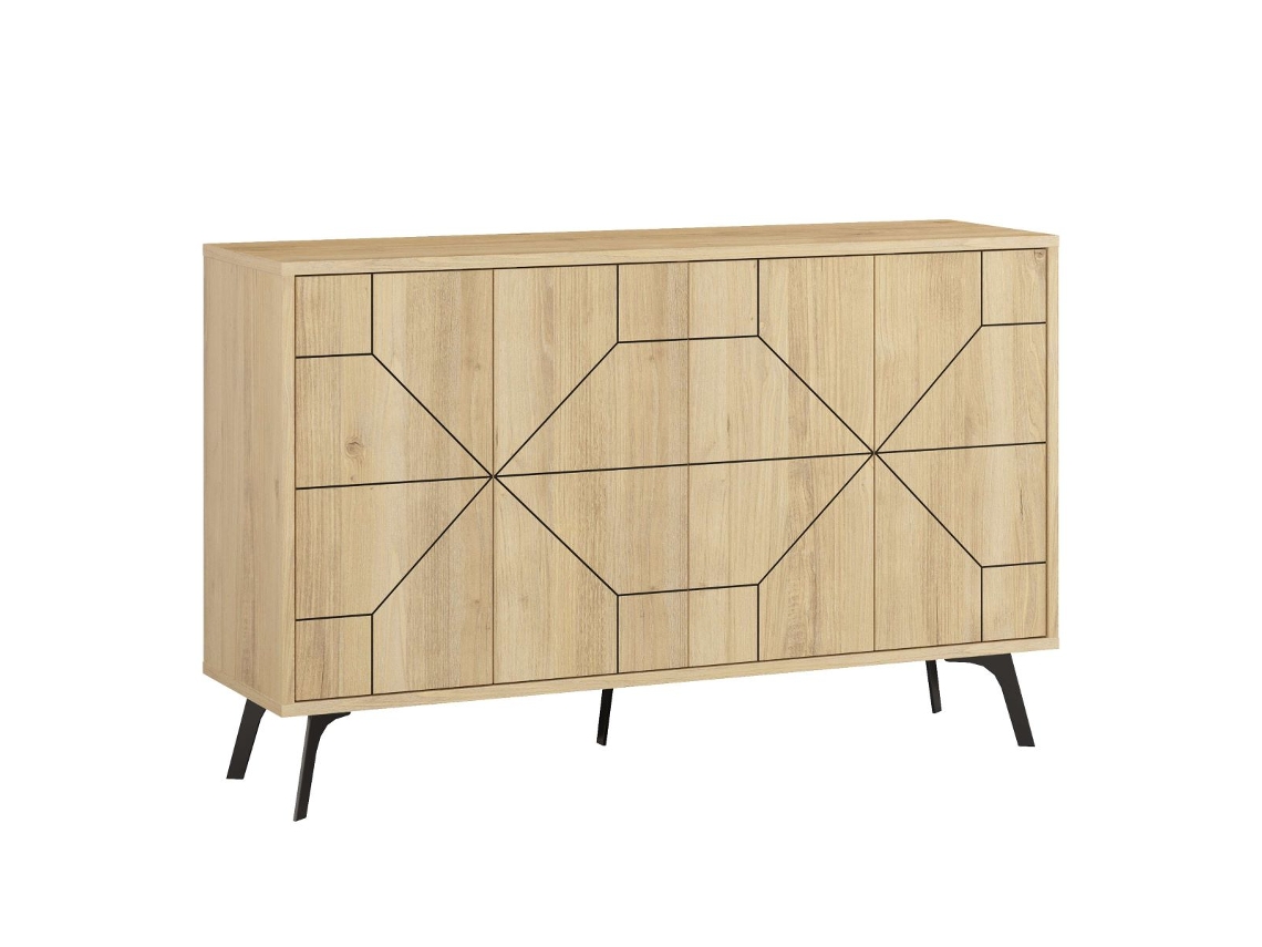 Consola VENPRODIN Dune (123 cm - Roble)