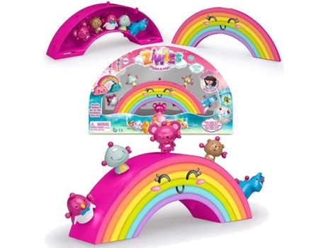Muñeco FAMOSA Ziwies Arco Iris Con 5 Figuras (Edad Mínima Recomendada: 4años)