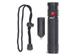 2026-linterna Subacuática Led 5000lm Con 3 Modos De Iluminación Impermeable Ipx8 Para Buceo D57