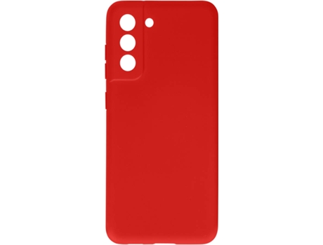 Carcasa Samsung Galaxy S21 FE AVIZAR Soft Touch Rojo