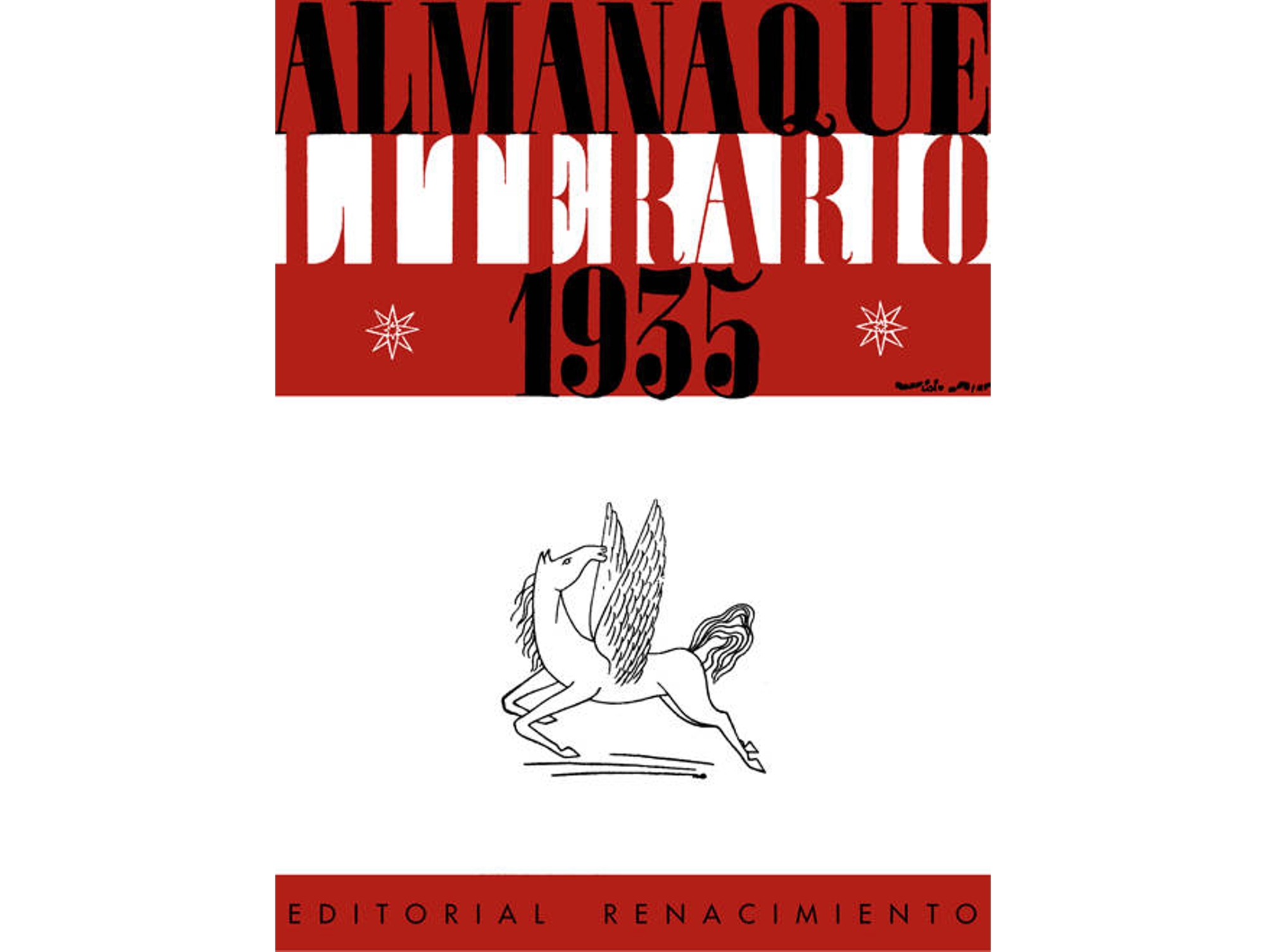 Libro Almanaque Literario 1935 de Vários Autores (Español)