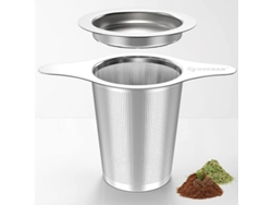 2026da-colador De Té Y Café De Malla Ultradelgada En Acero Inoxidable 304 Con Cesta Espaciosa Y Tapa Multiuso