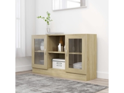 Estantes Armario 120X30,5X70 Cm Contrachapado Roble Sonoma