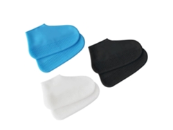 3 Pares De Cubrezapatos De Silicona Impermeables Y Antideslizantes Para Adultos - Protección Contra La Lluvia Y El Barro