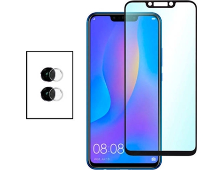 Kit Protector de Cámara Trasera Huawei Mate 20 Lite PHONECARE y Cristal Templado 5D Full Cover
