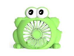 Ventilador portátil recargable por USB para niños, escuela y oficina.
