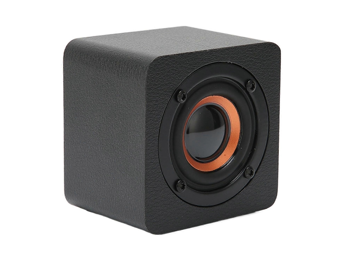 Altavoz Bluetooth inalámbrico retro multifuncional para el hogar, viajes y actividades al aire libre, color negro Chennnls