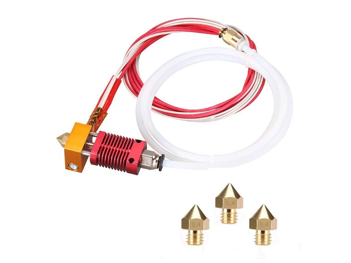2026altiro-kit De Boquillas Mk8 Hot End Para Impresora 3d Compatible Con Alfawise U20 U30 Creality Ender 3