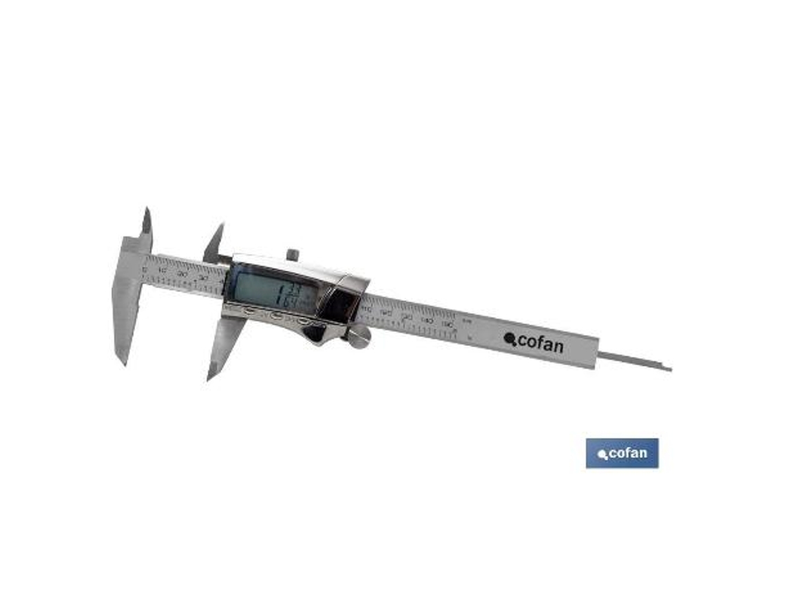 Calibre digital inox 0-160