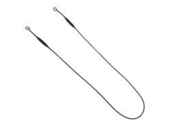 Cable Magnético De Repuesto, Versátil, Flexible Y Cómodo, De Silicona Negra.