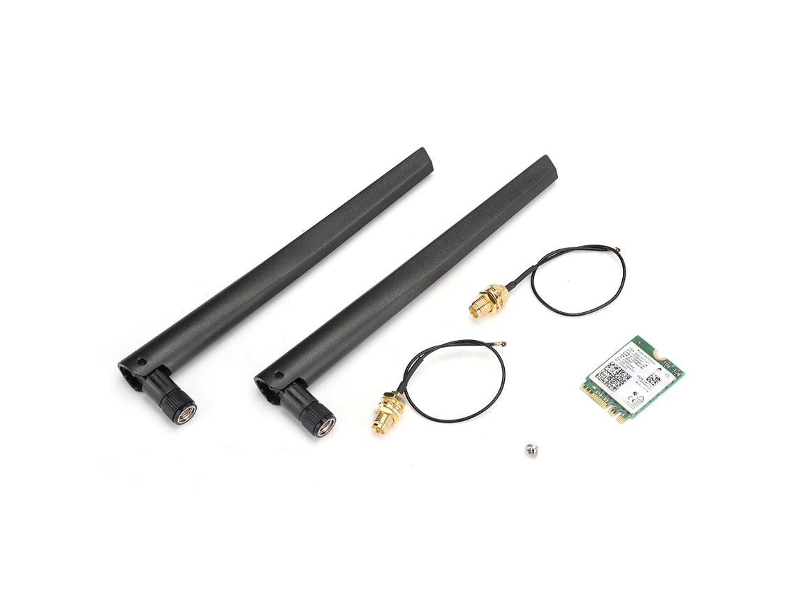 Adaptador Inalámbrico Wifi De Doble Banda Ax200ngw Tarjeta De Red Wifi6 De 2974mbps Con Antena De 6dbi