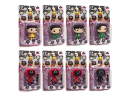 Figuras Squid Pop de 10 cm. 8 modelos surtidos en blísteres individuales. Presa.