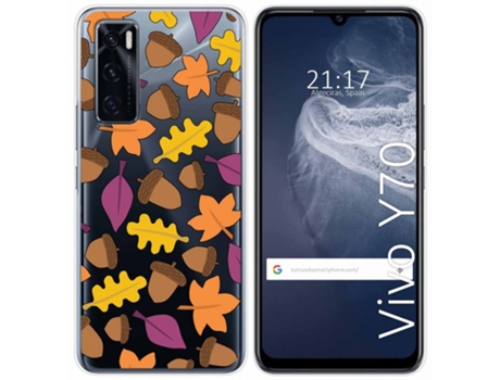 Carcasa Vivo Y70 TUMUNDOSMARTPHONE Dibujos Transparente Multicolor