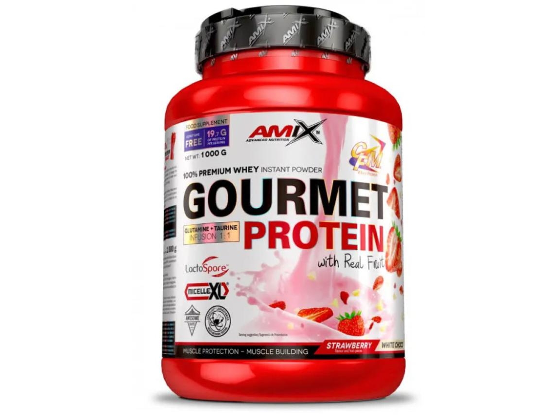 Gourmet Protein 1 Kg Fresa - Chocolate Blanco