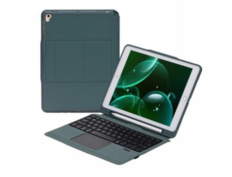 Carcasa Flip Cover y Teclado Bluetooth YIMGOTTA T205 para 2018&2017iPad/Pro9.7/Air2/Air