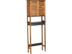 Acacia Mdf Mueble Bajo Lavabo 2 Puertas Con Repisa Element TENDANCE