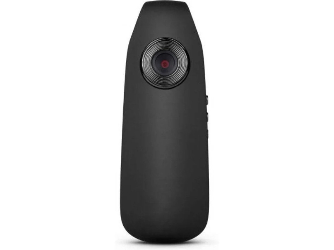 Minicámara espía portátil Bestvite 1080P con clip, ideal para ciclismo, seguridad del hogar y actividades al aire libre (negra)