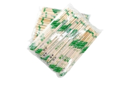 40 Palillos De Bambú Desechables Envasados Individualmente, Adecuados Para Uso En Restaurantes Y En El Hogar.