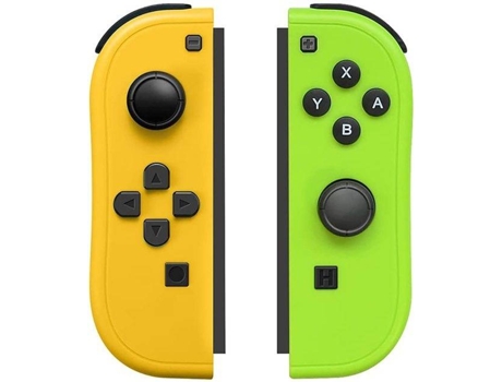 Nintendo Switch Pro Slink00417-4 Mando DIGITALLAB inalámbrico amarillo y verde