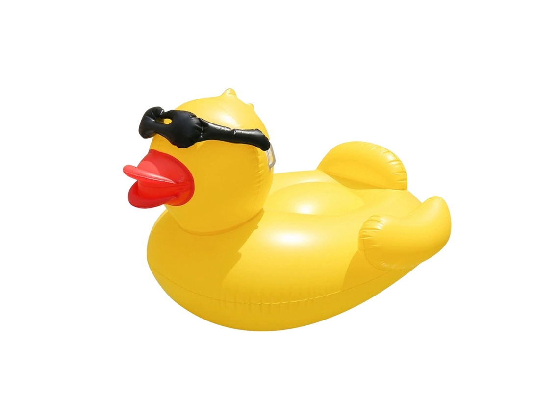 2026-gigante Inflable Pato Para Piscina Tubo Flotador Playa Verano Raft Hamaca Decoración Fiesta Niños Adultos 79in