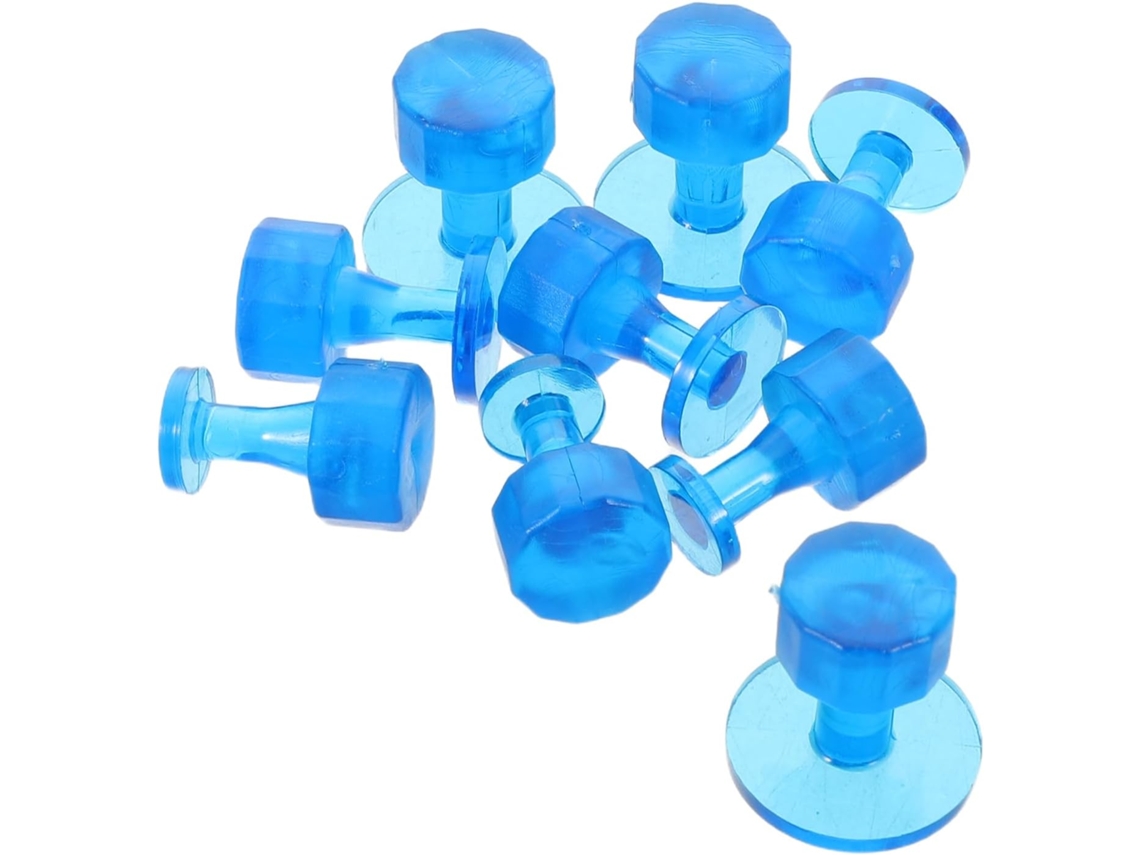 Kit De 9 Piezas Para Extraer Abolladuras De Automóviles Con Almohadillas Transparentes, Herramienta Manual Para La Eliminación De Abolladuras.