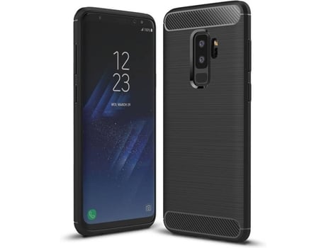 Carcasa Samsung Galaxy S9 Plus Multi4you Gel TPU Carbono Negro