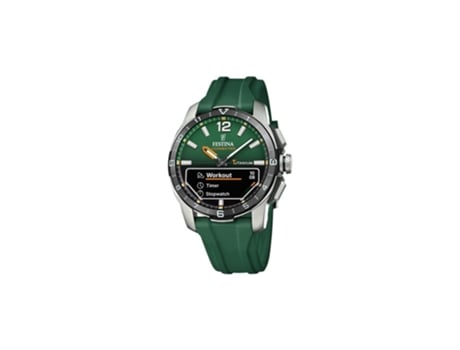 Reloj FESTINA Connected D Hombre F23000/2 - 44mm, Titanio, Híbrido, Verde, 3 ATM