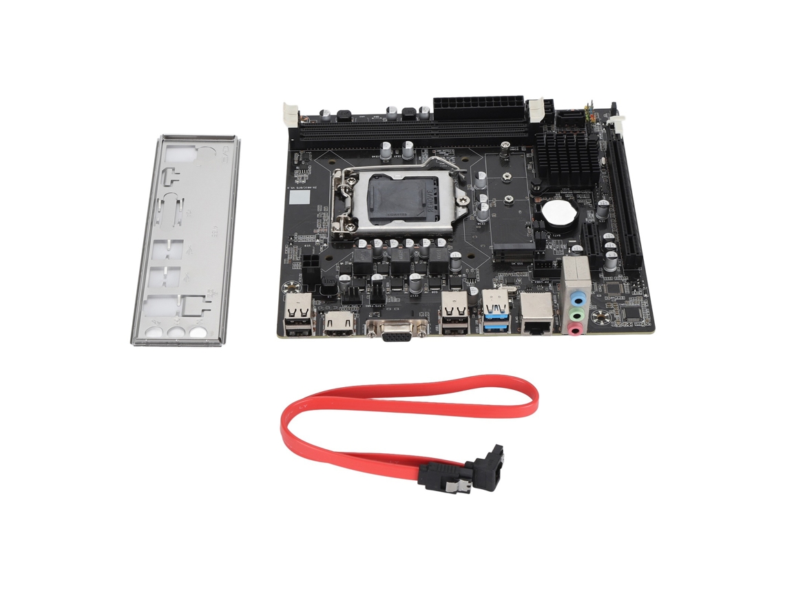 Placa Base De Computadora De Escritorio H61c Lga 1155 Ddr3 Placa Madre Gaming Con Usb2.0/3.0 Sata2.0