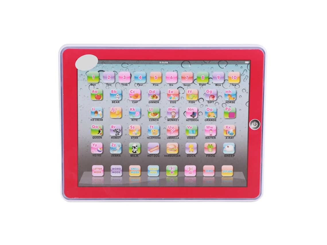 Tableta Para Aprender Inglés Para Bebés Y Niños - Juguete Educativo Para El Aprendizaje Temprano (rosa)