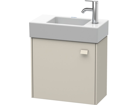 Módulo mural DURAVIT Brioso 48,4 x 23,9 cm 1 puerta con bisagra a la izquierda para lavabo Vero Air 072450