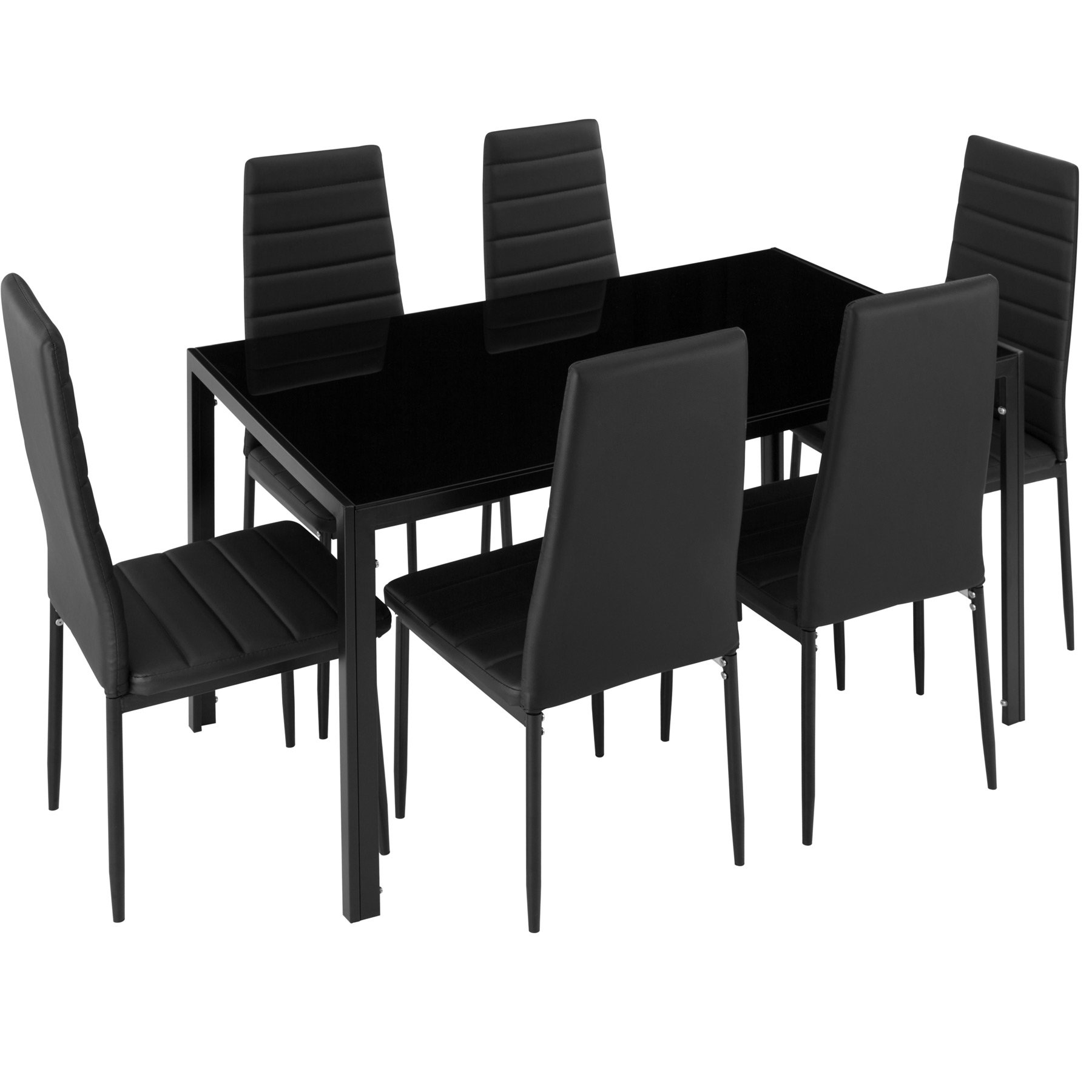TECTAKE TECTAKE Table Set Y 6 Brandenburg Tectoke Chair