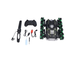 Ats-coche Rc De Acrobacias Con Sensor De Gestos 360° Flip Con Luz Y Música Regalo Para Niños De 8 Años (verde)