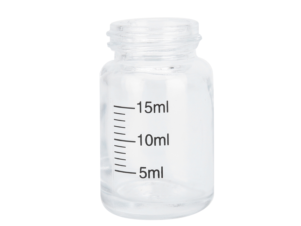 Botella De Aerógrafo Transparente De 20ml Con Bomba Accesorio Para Tinta Tatuaje Pintura Decoración Pasteles Manicura