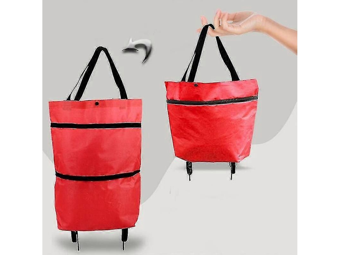 Bolsa plegable para carrito de compras GOKOCO con ruedas